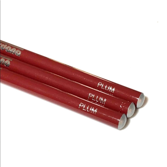 NEW 3 Jordana LIP LINER PENCILS Plum Lip Color Contour Made In USA Lipliner - Picture 3 of 5